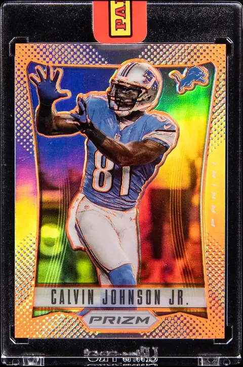 2012 Panini Prizm Pylon Prizm #64 Calvin Johnson Jr. (#1/1) - Panini Encased - In Original Box
