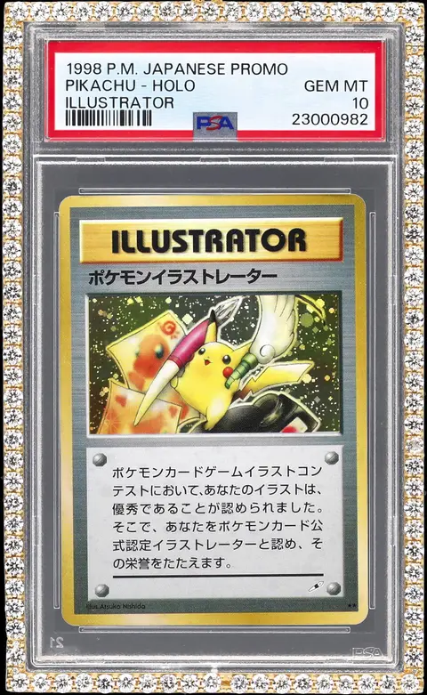 Logan Paul's World-Record-Holding Pikachu Illustrator as Seen on King of Collectibles: The Goldin Touch - PSA GEM MT 10 - Pop 1