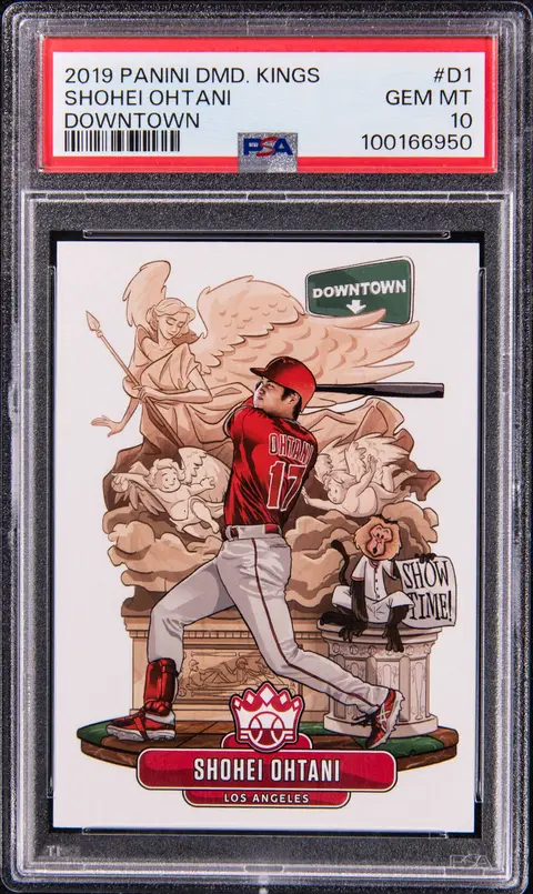 2019 Panini Diamond Kings Downtown #D1 Shohei Ohtani - PSA GEM MT 10