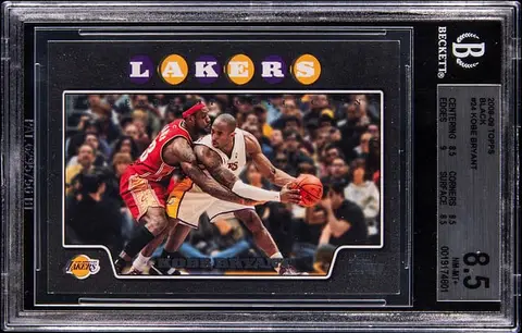 2008-09 Topps Black Kobe BGS 8.5 Sells for $63K
