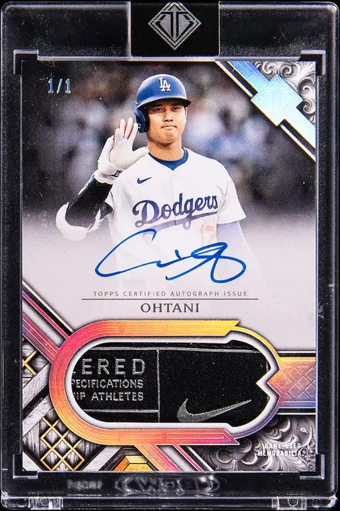 Shohei Ohtani 2025 Transcendent 1/1 Patch Auto Sale
