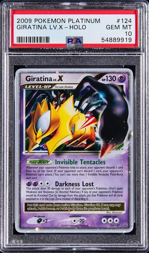 2009 Pokemon Platinum Holo #124 Giratina Lv. X - PSA GEM MT 10