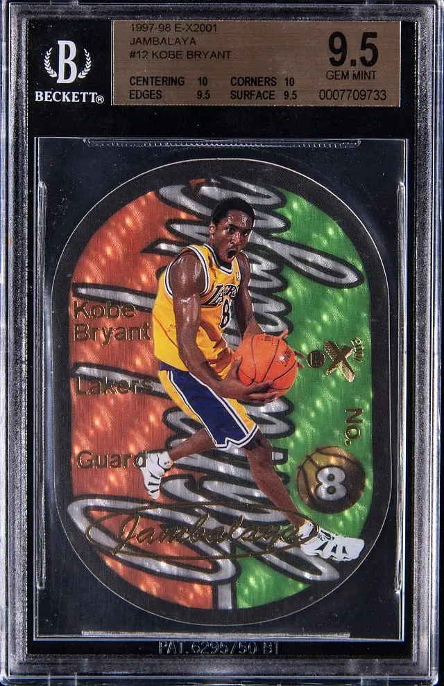 Kobe 1997-98 Jambalaya BGS 9.5 sells for $51,850