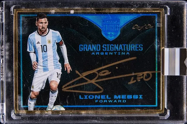 2018 Eminence Messi 1/1 Grand Signatures Sale