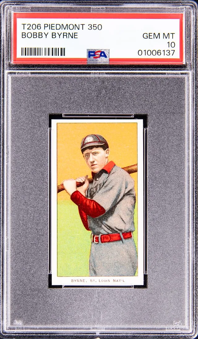 PSA 10 T206 Bobby Byrne POP 1 Sells for $170,800