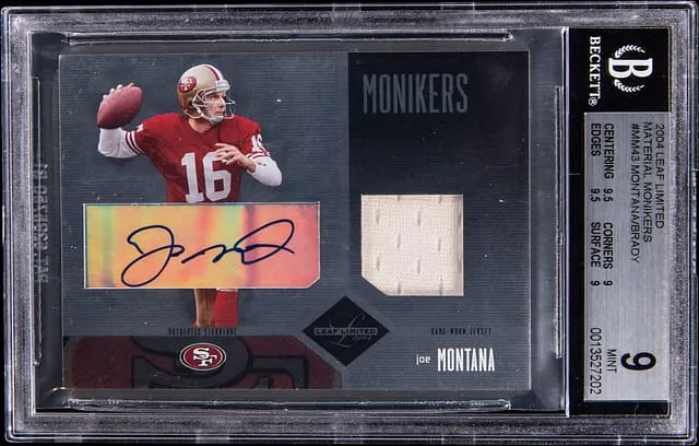 2004 Leaf Limited Montana/Brady Dual Auto Sells for $12K