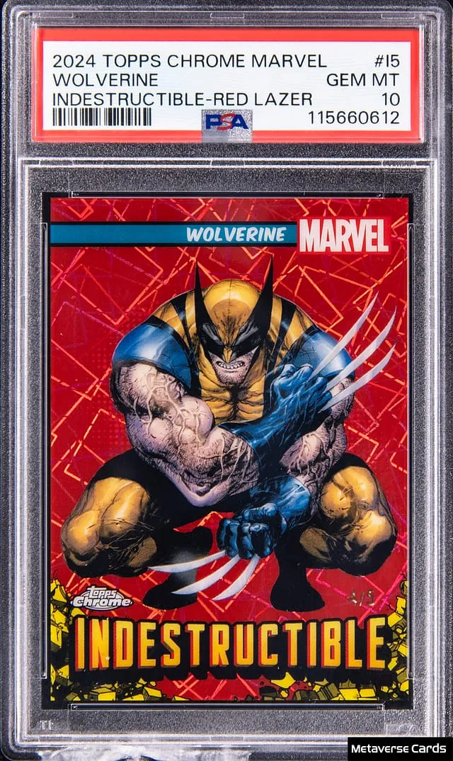 Wolverine /5 PSA 10 Marvel Chrome Sells for $13K