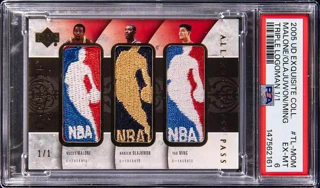 2005-06 Exquisite Triple Logoman Rockets Big Men Sale