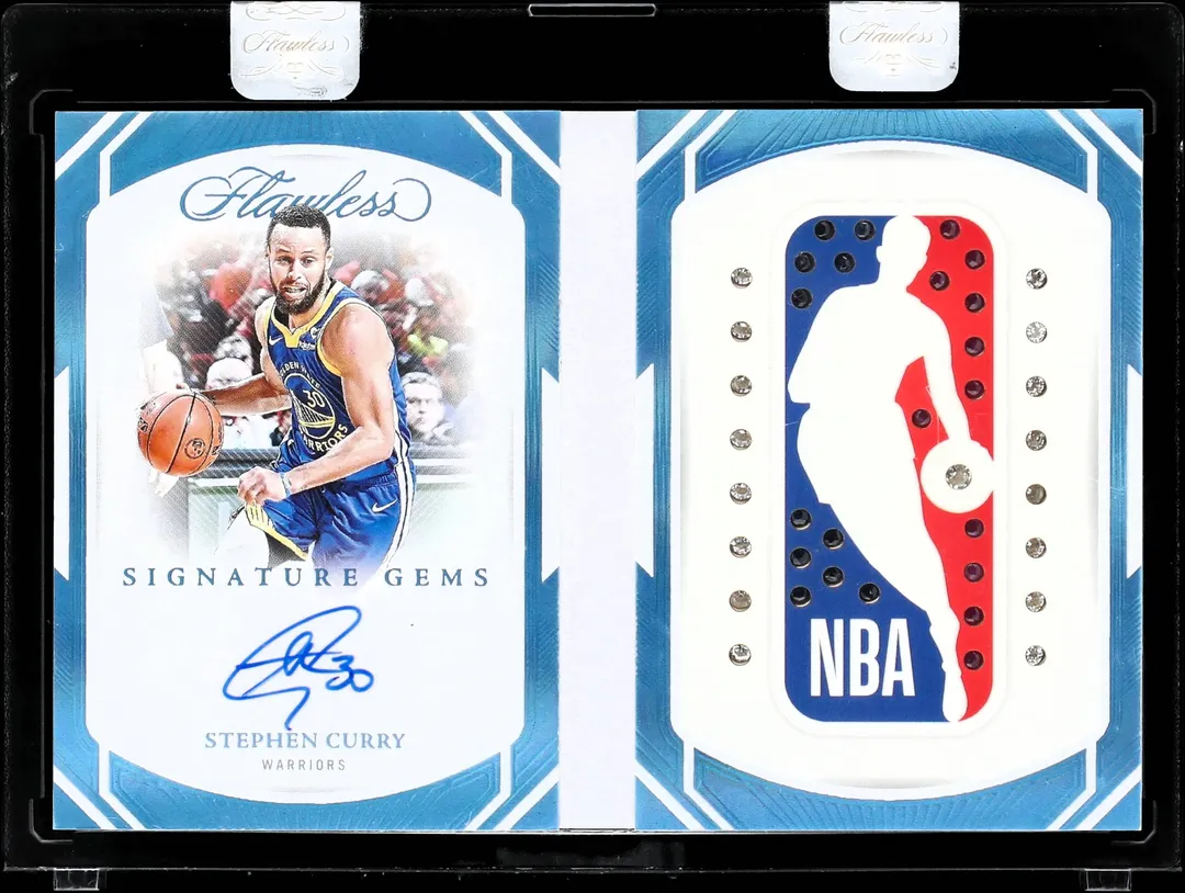 Stephen Curry 2023-24 Flawless 1/1 Signature Gems Sale