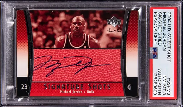 2004-05 Sweet Spot MJ Auto Sells for $13,422