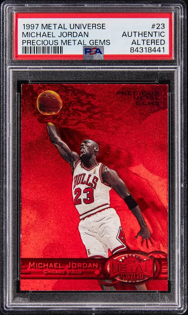 1997-98 PMG Red Jordan #23 sells for $244,000