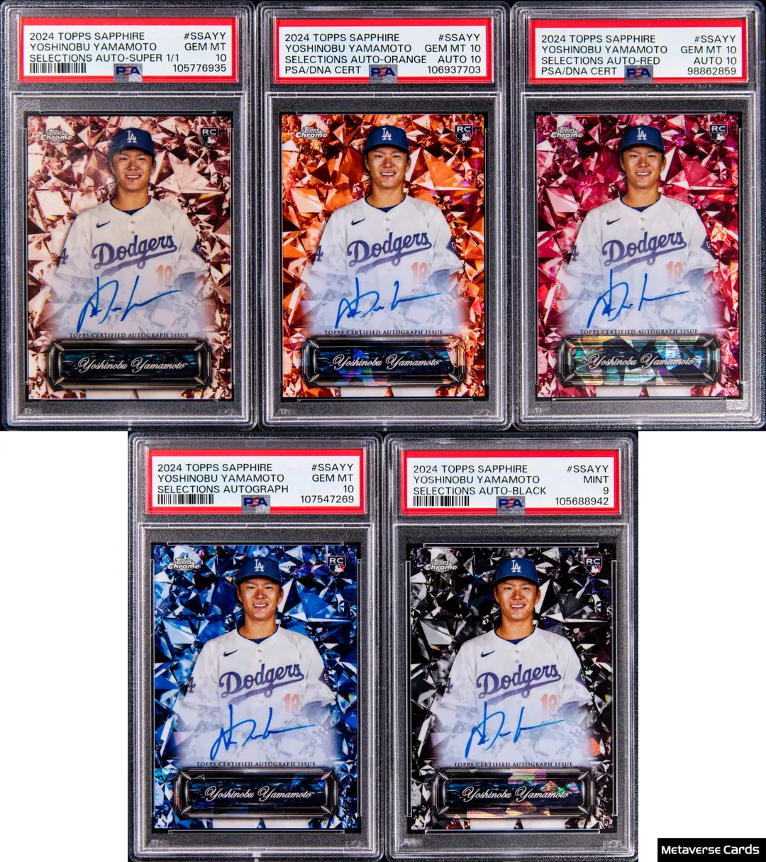 Yamamoto 2024 Sapphire Auto Rainbow Sells for $54.9K