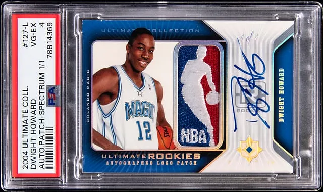 Dwight Howard 1/1 Ultimate Logoman Rookie Sells for $40K