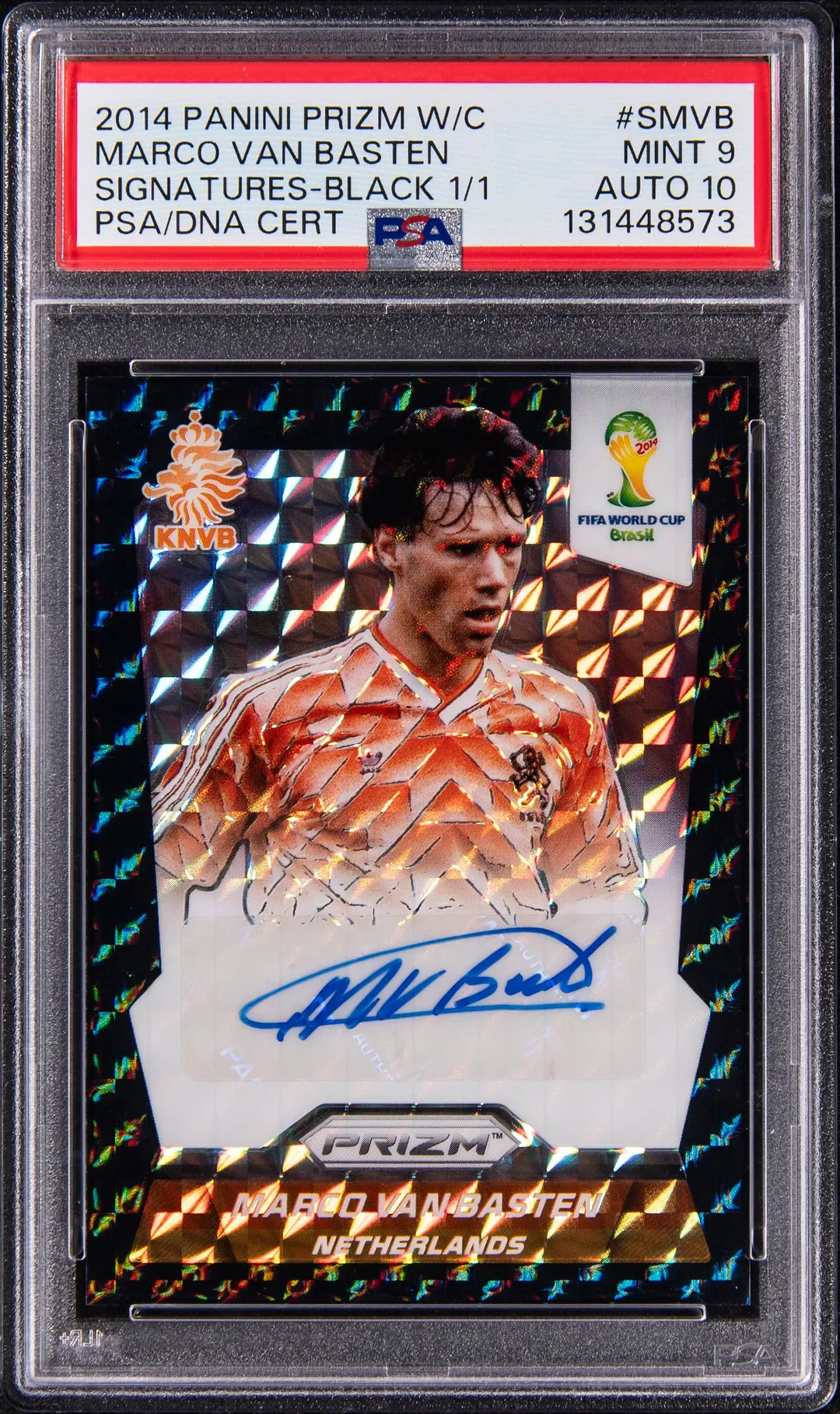 2014 Prizm Marco van Basten 1/1 Auto Sells for $17K