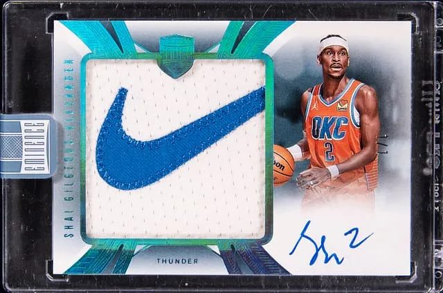 Shai Eminence 1/1 Platinum Patch Auto Sells for $87K