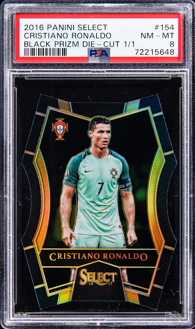 Ronaldo 2016-17 Select Black Prizm 1/1 Sells