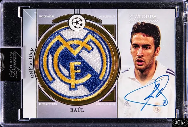 Raúl 2024-25 Topps Dynasty Jumbo Club Crest 1/1