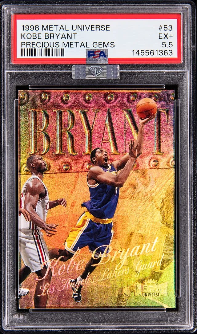 Kobe Bryant 1998-99 PMG PSA 5.5 sells for $80K