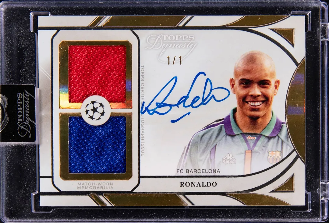 Ronaldo 2024-25 Topps Dynasty UCC 1/1 Sells for $40K
