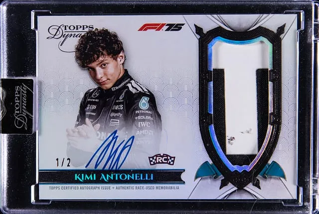 Kimi Antonelli 2025 Dynasty F1 Black RPA Sells for $22K