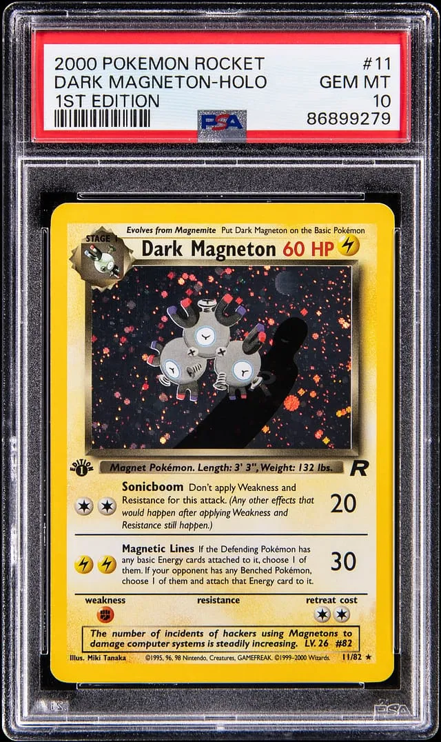 2000 Dark Magneton PSA 10 Team Rocket sale analysis