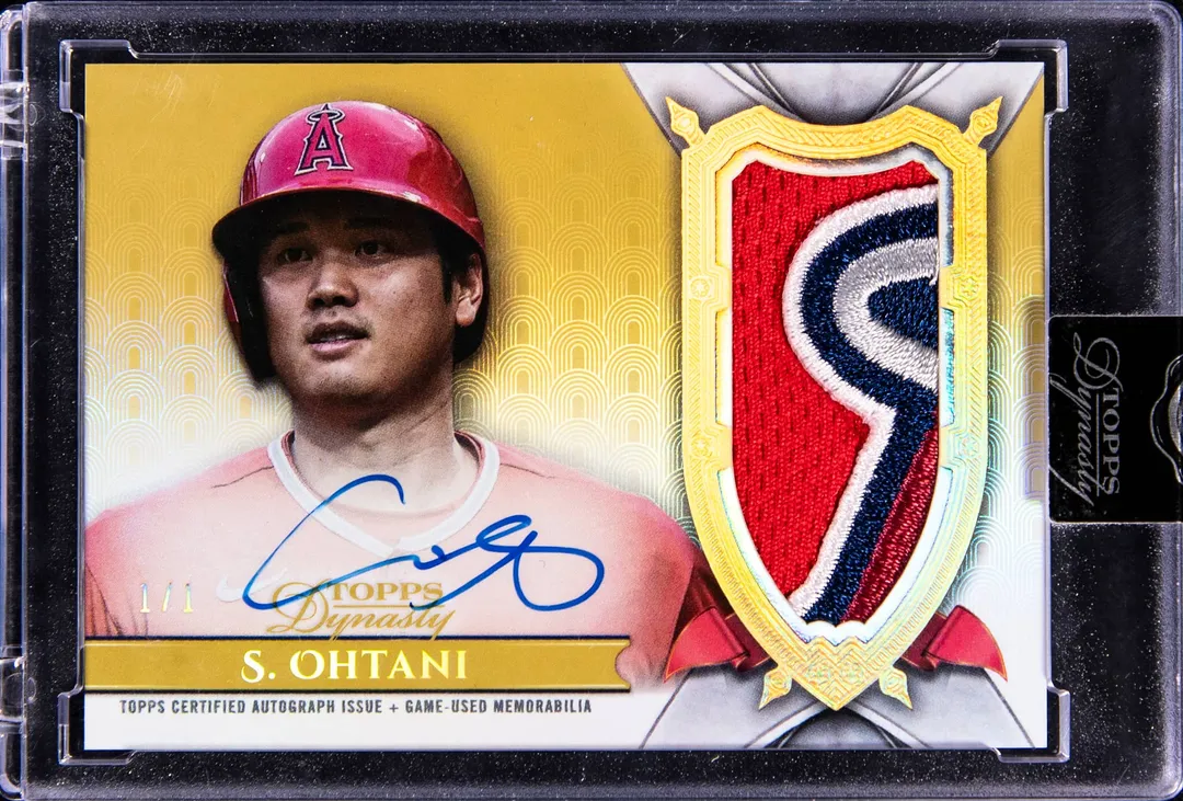 Shohei Ohtani 2024 Topps Dynasty 1/1 Gold Sale